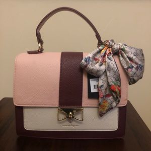 Nanette Lepore Pink and Burgundy Bag